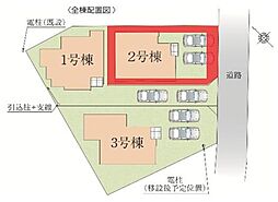 北葛飾郡松伏町11期 全3棟 2号棟