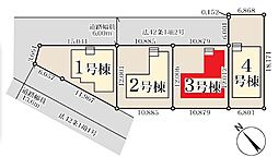 さいたま市岩槻区西原台　全4棟　3号棟