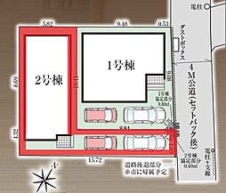 春日部市新宿新田3期　全2棟　2号棟