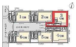 さいたま市岩槻区東町1期　全6棟　3号棟