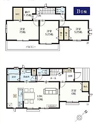 野田市桜台　全3棟　B号棟