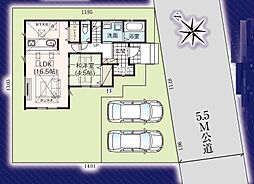 野田市柳沢新田6期　全1棟
