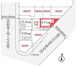 松戸市幸田3期　全4棟　2−Ｃ号棟