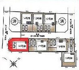 宮代町百間第8ＩＩ期　全9棟　16号棟
