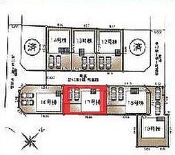 宮代町百間第8ＩＩ期　全9棟　17号棟