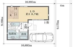 越谷市赤山町21期　全1棟