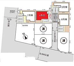 三郷市早稲田13期全7棟　4号棟