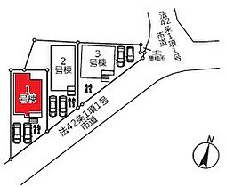 藤の牛島駅IV全3棟　1号棟