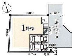 越谷市増森1期　全1棟