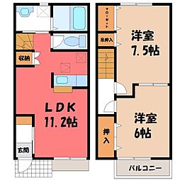 本庄市北堀の一戸建て
