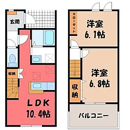 伊勢崎市赤堀今井町2丁目の一戸建て