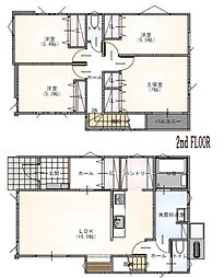 泉字上谷地　新築オール電化住宅 A棟