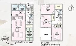 福岡市南区長住　第９ 号棟番号：1号棟