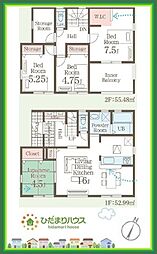 いわき市平中平窪2期　新築戸建　3号棟