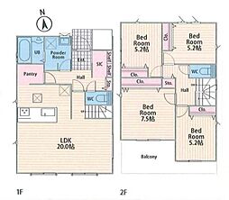 昭島市大神町3丁目1期　2号棟