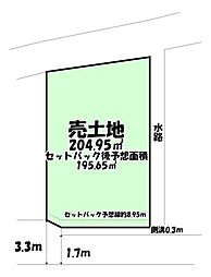 売土地　湖南市石部中央3丁目