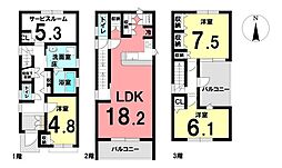 新築戸建　北名古屋市久地野河原