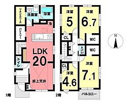 新築戸建　北名古屋市六ツ師町田