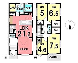 新築戸建　北名古屋市六ツ師町田