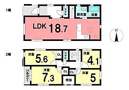 新築戸建 北名古屋市高田寺1期　全3号棟