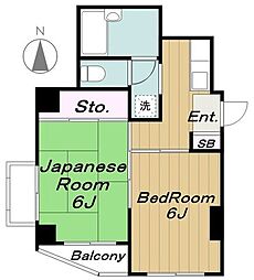 メブキ太子堂 202