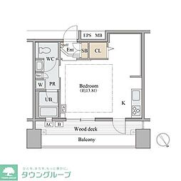 シャレール広尾　1号棟 411