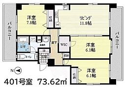 パルムアベニュー新高円寺 401