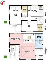 さいたま市北区本郷町　新築一戸建て　3号棟