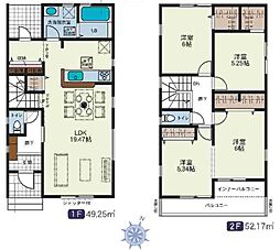 上尾小泉　新築一戸建て　2号棟