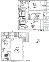 上尾市西宮下　新築一戸建て　4号棟