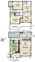 上尾市上　新築一戸建て　2号棟