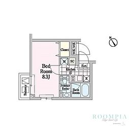 クロノガーデン神楽坂 208