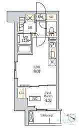 コスモグラシア新宿西早稲田 201