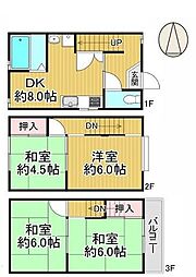 中古戸建 大阪市平野区平野東1丁目
