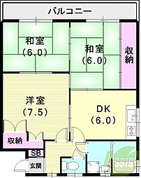 観音山ハイツ西棟