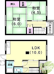 須磨区車字尾鼻　テラスハウス