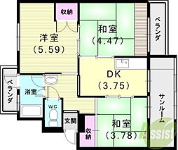 高尾台住宅1号棟　125号室