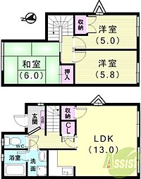 タウンハウス北別府1