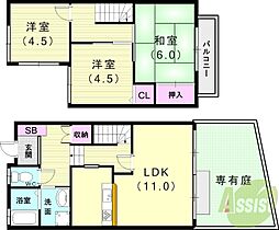 タウンハウス伊川谷2A