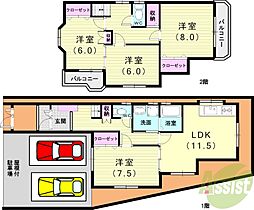 富士見が丘貸家