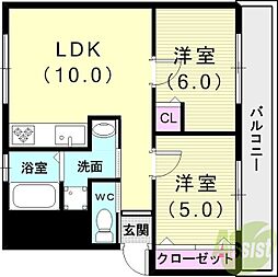 高津橋農住団地　B棟