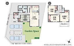 水戸市新原1丁目21-P1　新築戸建　1号棟