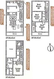 川口市上青木西3丁目 新築分譲住宅 2号棟/全2棟