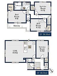 川口市元郷　新築分譲住宅　1号棟/全4棟