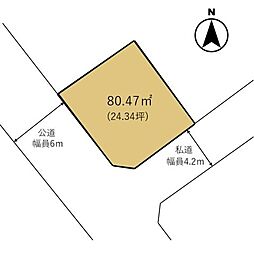 川口市朝日6丁目　売土地
