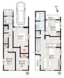 川口市大字辻　新築分譲住宅　2号棟/全4棟