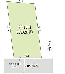 川口市青木3丁目　売土地