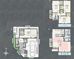 川口市並木1丁目　新築分譲住宅　1号棟/全6棟