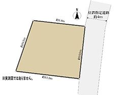 川口市大字峯　売土地