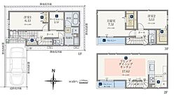 川口市並木1丁目　新築分譲住宅　5号棟/全6棟